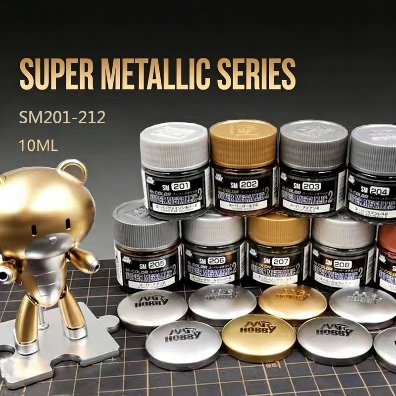 Tamiya Model Paint Set - 10 мл Металлическая краска с эффектом