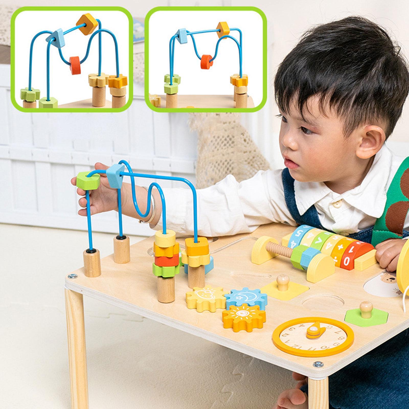 Kids Education Table - Развивающий игровой стол-сортер с шестеренками и