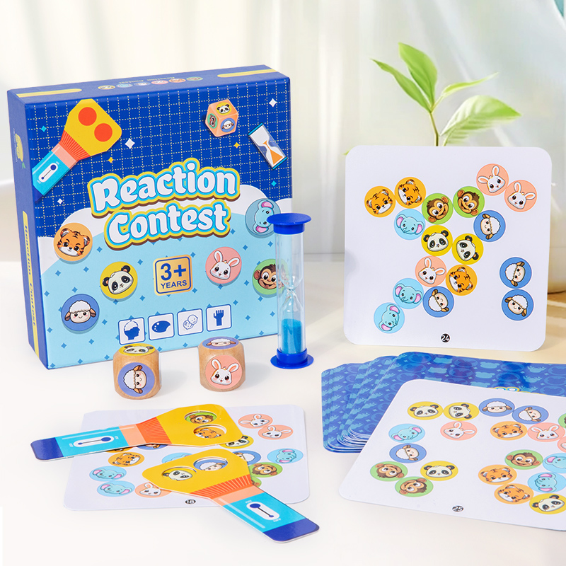 Kids Education Table - Игрушка Монтессори, настольная игра с животными