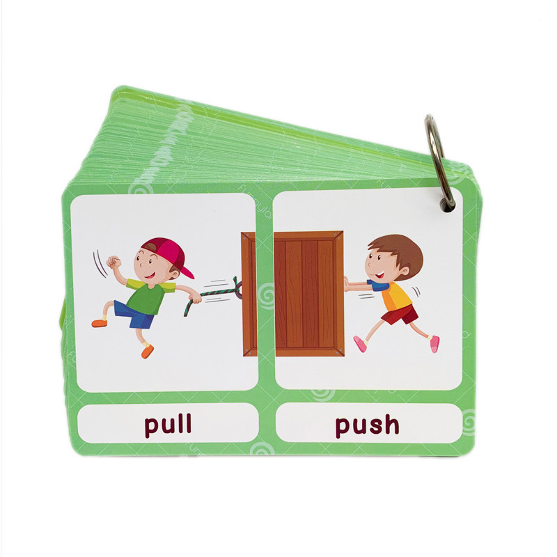 100 карточек с противоположным – обзор и цена Kids Education Material