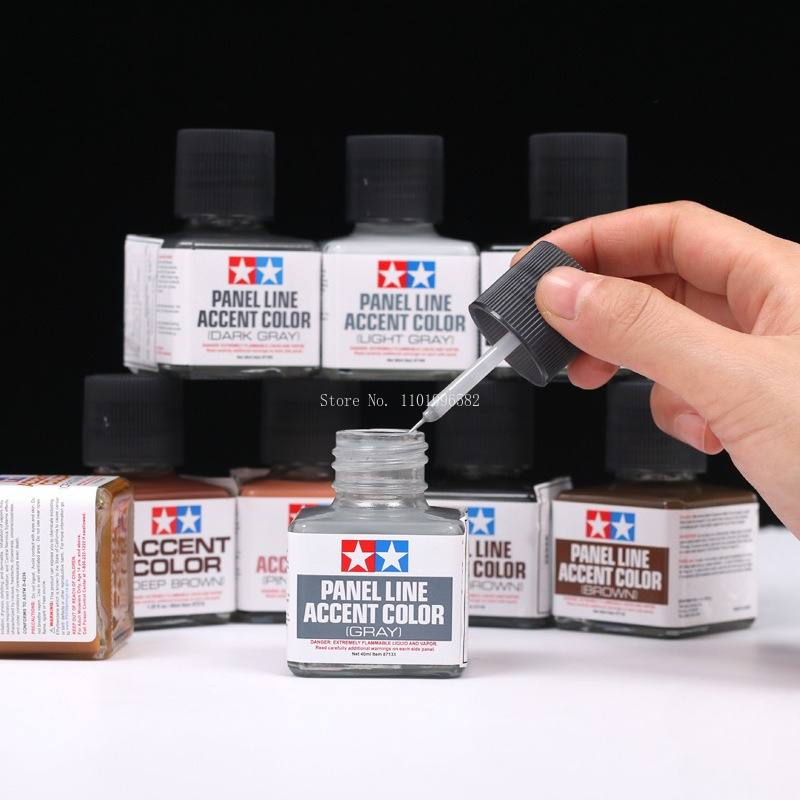 40 мл пигментная краска-разбав – обзор и цена Tamiya Model Paint Set
