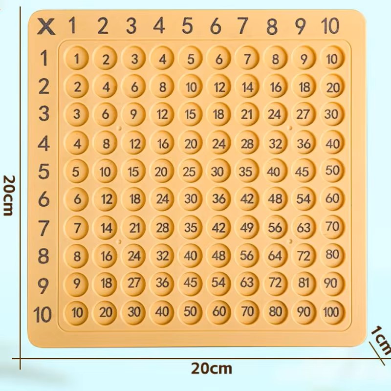 Доска для умножения 99 элемент – обзор и цена Kids Education Table