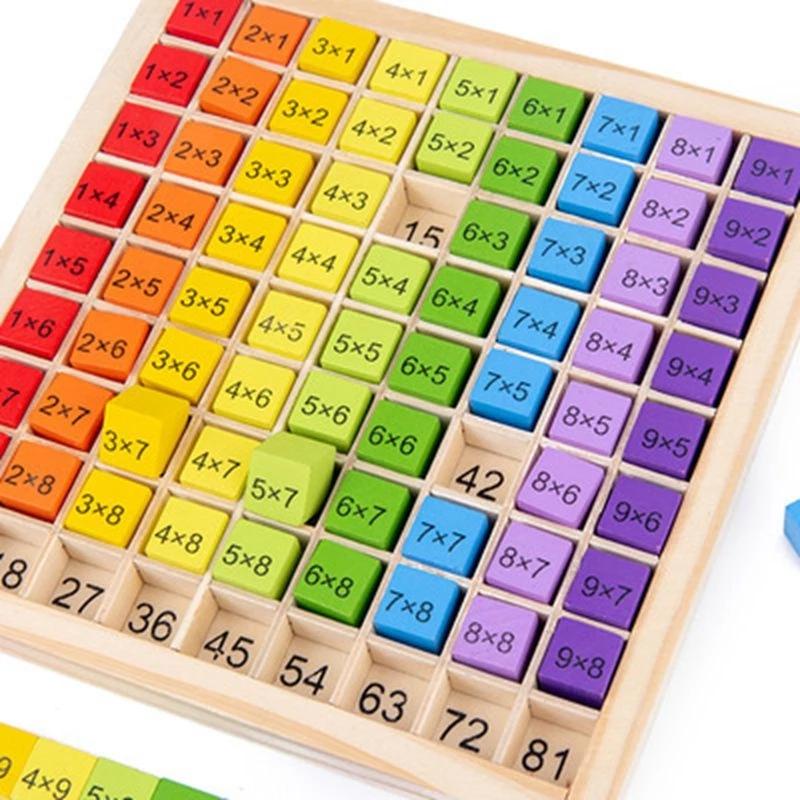 Развивающие деревянные математ – обзор и цена Kids Education Table