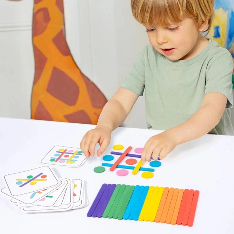 Детская радужная палочка-голов – обзор и цена Kids Education Material
