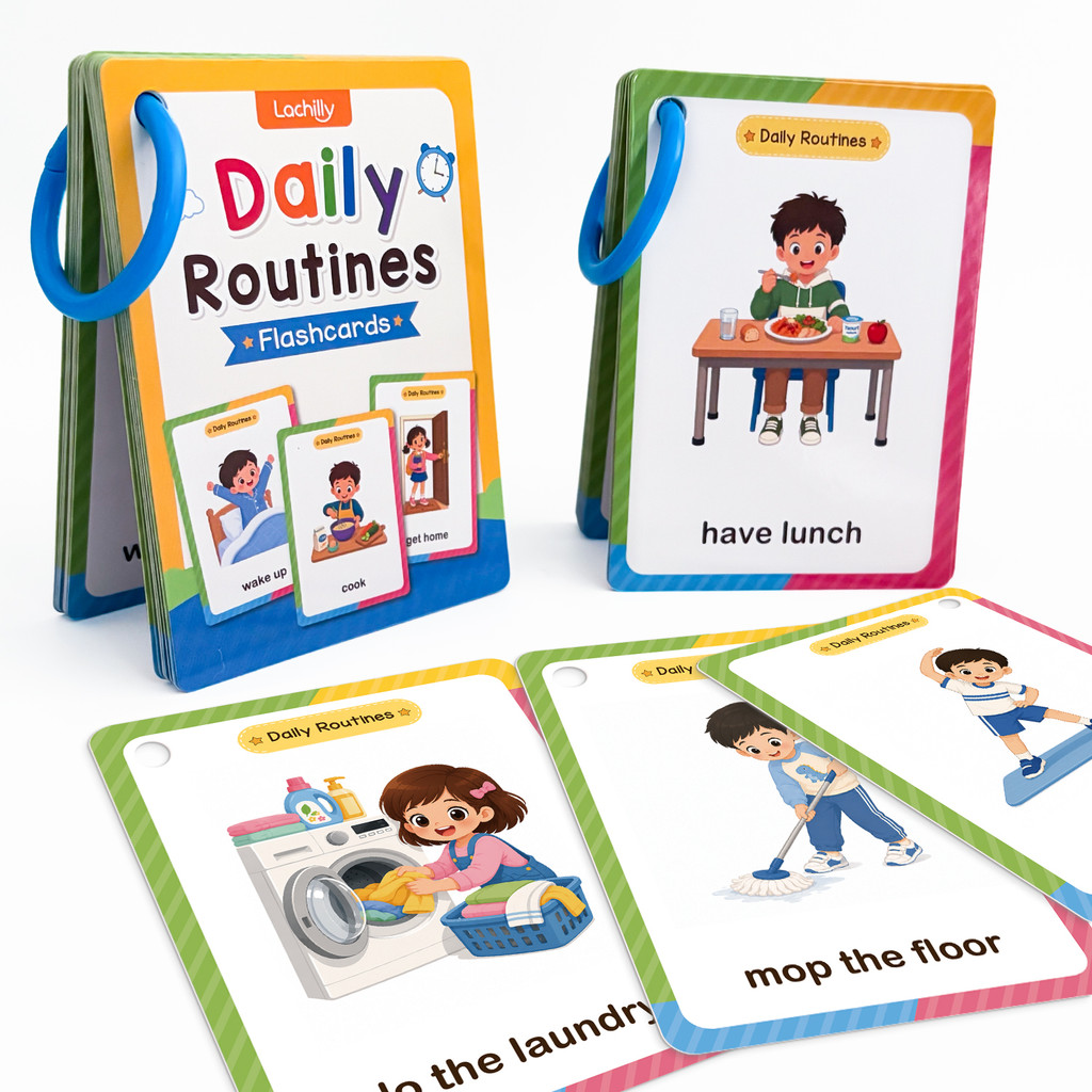 38 карточек с повседневными де – обзор и цена Kids Education Material