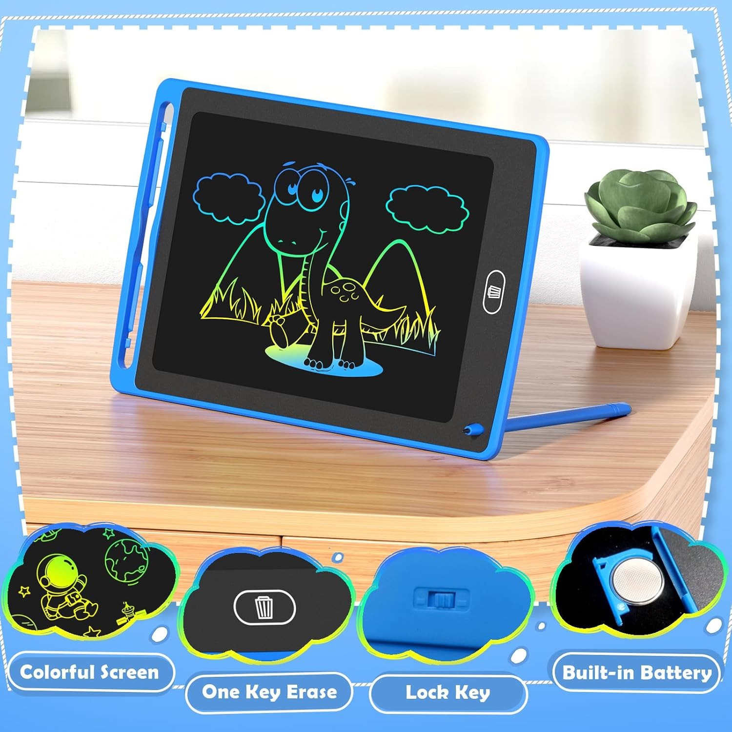 Планшет для рисования с ЖК-экр – обзор и цена Kids Educational Gadget